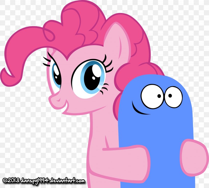 Pony Pinkie Pie DeviantArt Cartoon, PNG, 4688x4223px, Watercolor, Cartoon, Flower, Frame, Heart Download Free