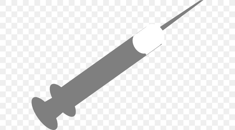 Syringe Driver Hypodermic Needle Clip Art, PNG, 600x455px, Syringe, Black And White, Blog, Cold Weapon, Drawing Download Free