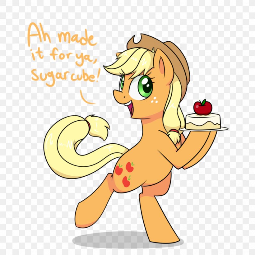 Apple Cake Applejack Little Apple Mammal, PNG, 894x894px, Watercolor, Cartoon, Flower, Frame, Heart Download Free