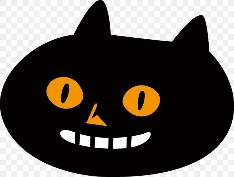 Cat Black Cat Black Facial Expression Head, PNG, 1024x776px, Cat, Black, Black Cat, Facial Expression, Head Download Free