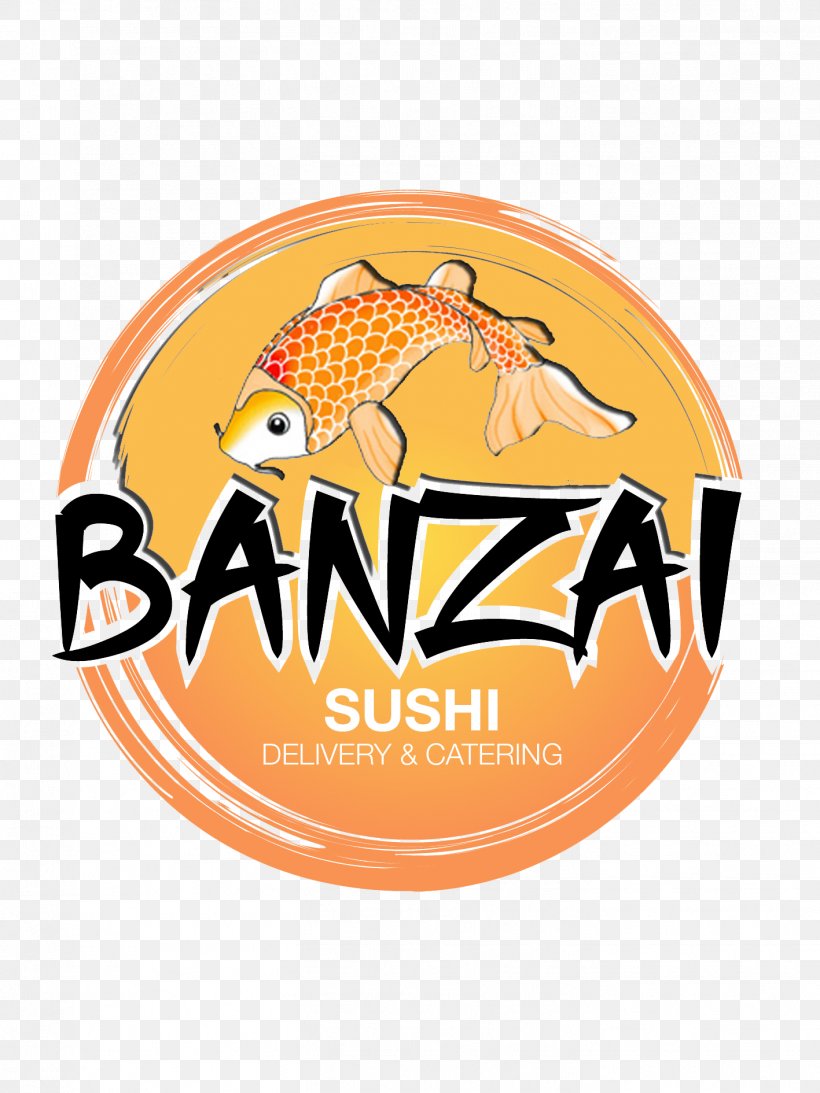 Logo Sushi Font Product, PNG, 1417x1890px, Logo, Brand, Label, Orange, Sushi Download Free