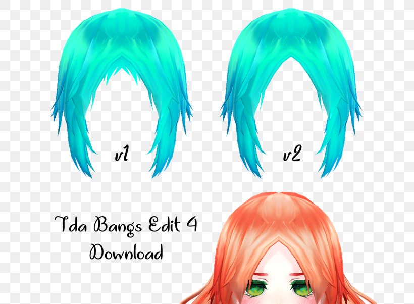 Bangs Hair Coloring Long Hair Eyebrow, PNG, 680x602px, Watercolor, Cartoon, Flower, Frame, Heart Download Free