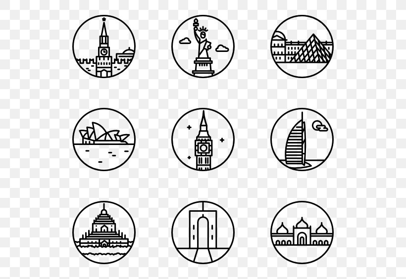 Landmarks, PNG, 600x564px, Plain Text, Area, Black And White, Brand, Database Download Free
