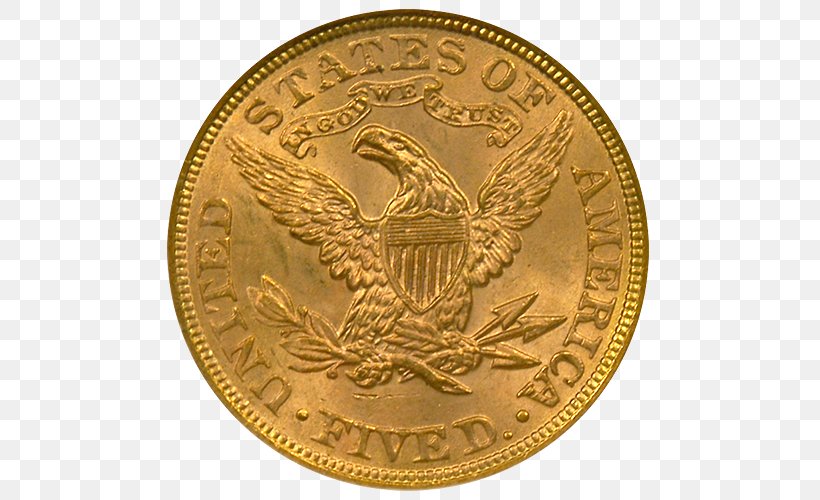 Gold Coin American Gold Eagle Numismatic Guaranty Corporation, PNG, 500x500px, Coin, American Gold Eagle, Australian Gold Nugget, Brass, Bronze Medal Download Free