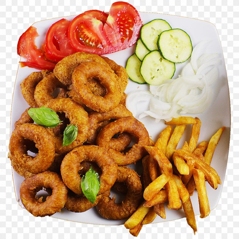 Onion Ring Fast Food Pakora Junk Food Fried Onion, PNG, 1000x1000px, Onion Ring, American Food, Cuisine, Cuisine Of The United States, Deep Frying Download Free