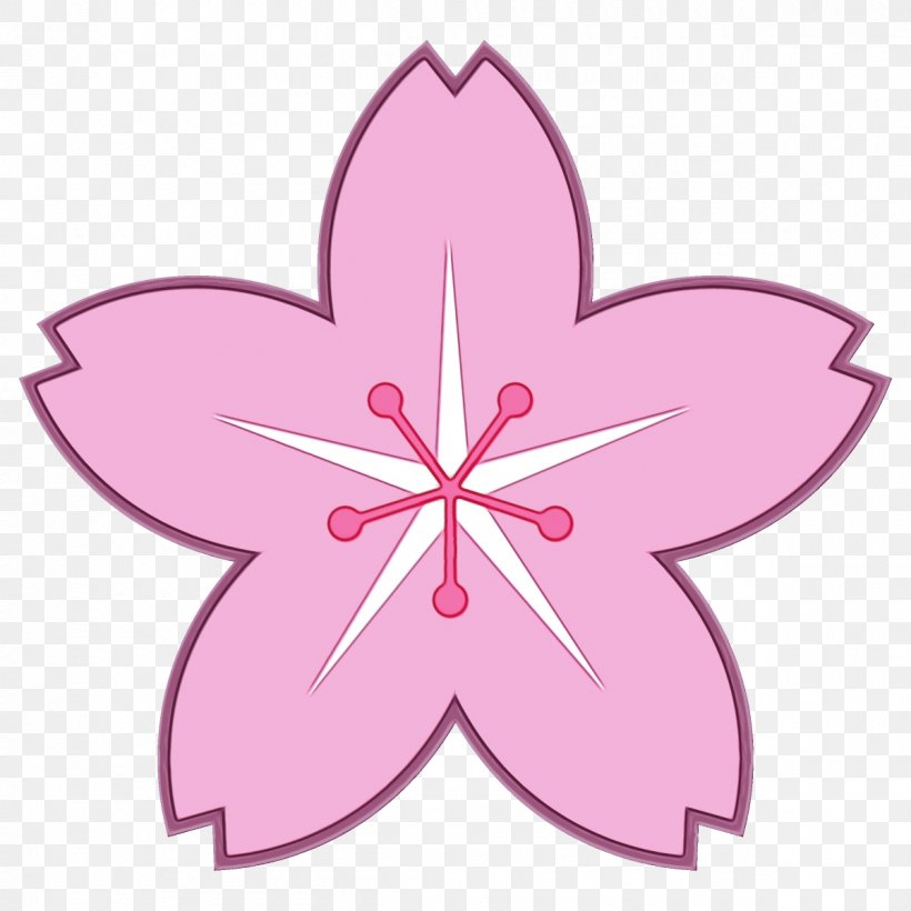 Pink Petal Clip Art Leaf Plant, PNG, 1200x1200px, Watercolor, Flower, Leaf, Paint, Petal Download Free
