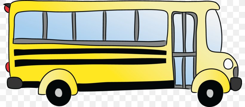 School Bus Yellow Clip Art, PNG, 800x360px, Bus, Animated Film, Automotive Design, Brand, Bus Driver Download Free
