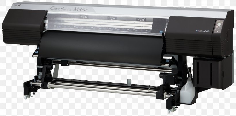 Wide-format Printer Oki Electric Industry Printing Plotter, PNG, 2000x987px, Wideformat Printer, Automotive Exterior, Color, Electronic Device, Fespa Download Free