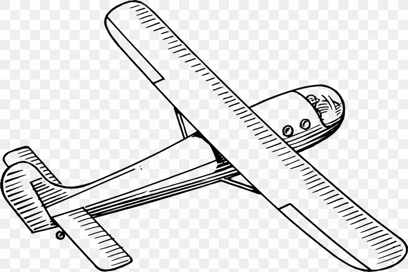 Airplane Glider Line Art Drawing Clip Art, PNG, 2400x1602px, Airplane, Aircraft, Black And White, Drawing, Glider Download Free