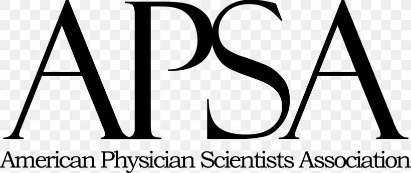 Logo American Physician Scientists Association Physician-scientist Brand Font, PNG, 1291x544px, Logo, Area, Black And White, Brand, Diagram Download Free