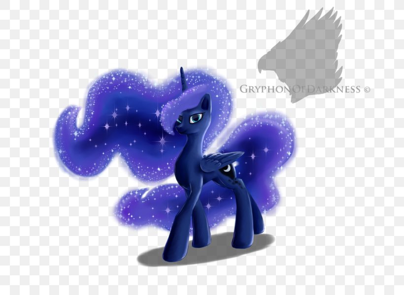 Princess Luna Horse Mammal Figurine, PNG, 704x600px, Princess Luna, Animal Figure, Cobalt Blue, Deviantart, Figurine Download Free