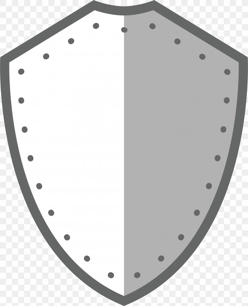 Shield Logo Icon, PNG, 3712x4576px, Shield, Area, Black And White, Designer, Flat Design Download Free