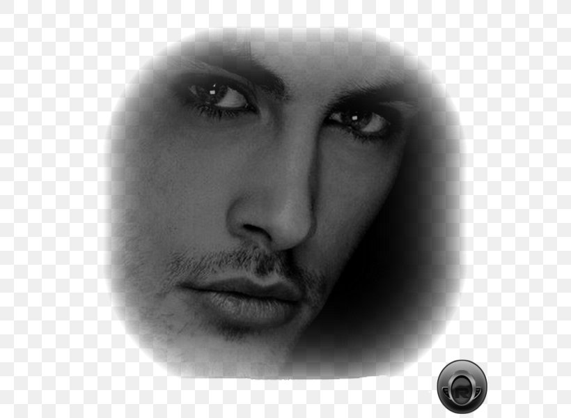 Black And White Portrait Painting Man Monochrome Photography, PNG, 597x600px, Black And White, Charcoal, Cheek, Chin, Close Up Download Free