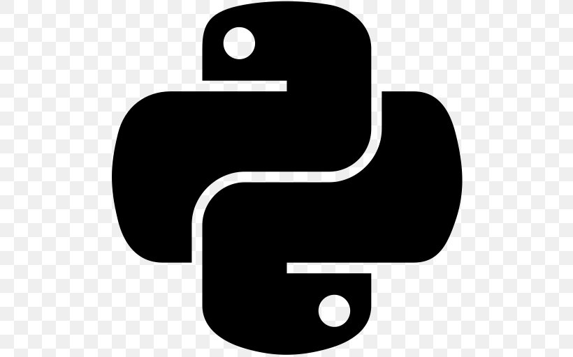 Python, PNG, 512x512px, Python, Black, Black And White, Computer Software, Cpython Download Free