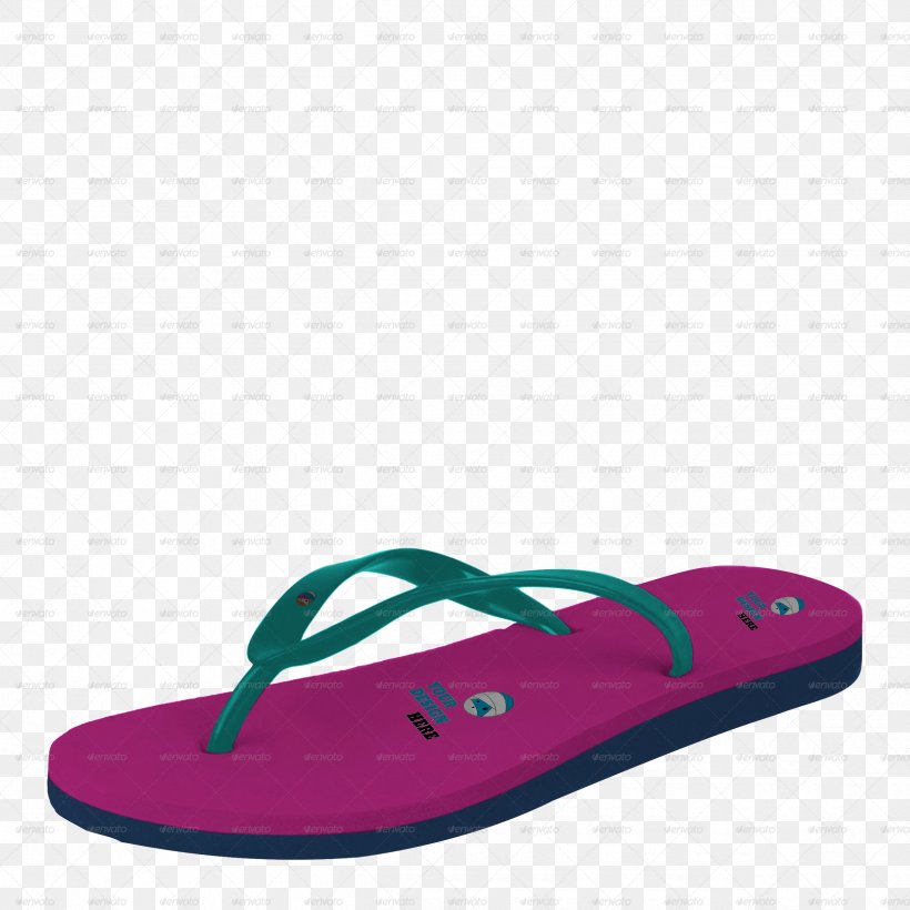 Flip-flops Shoe, PNG, 2500x2500px, Flipflops, Aqua, Flip Flops, Footwear, Magenta Download Free