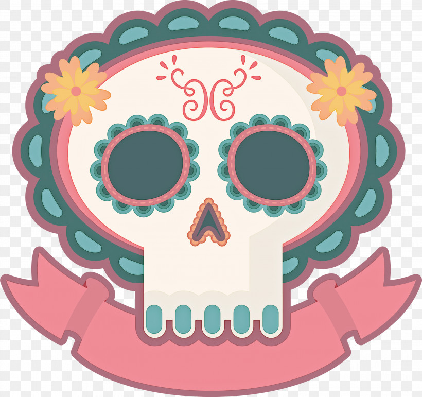 Mexican Elements, PNG, 2999x2823px, Mexican Elements, Badge, Culture, Day Of The Dead, Flat Design Download Free