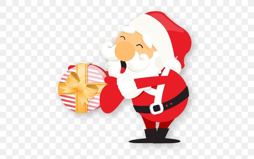 Christmas Ornament Food Christmas Decoration Illustration, PNG, 512x512px, Santa Claus, Christmas, Christmas Decoration, Christmas Gift, Christmas Ornament Download Free