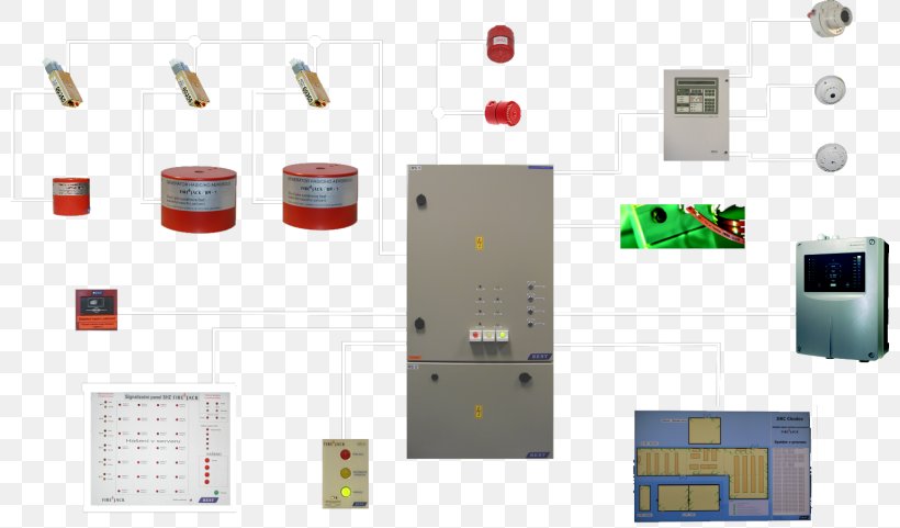 Fire Alarm System Fire Extinguishers Firefighter Aerosol, PNG, 800x481px, Watercolor, Cartoon, Flower, Frame, Heart Download Free