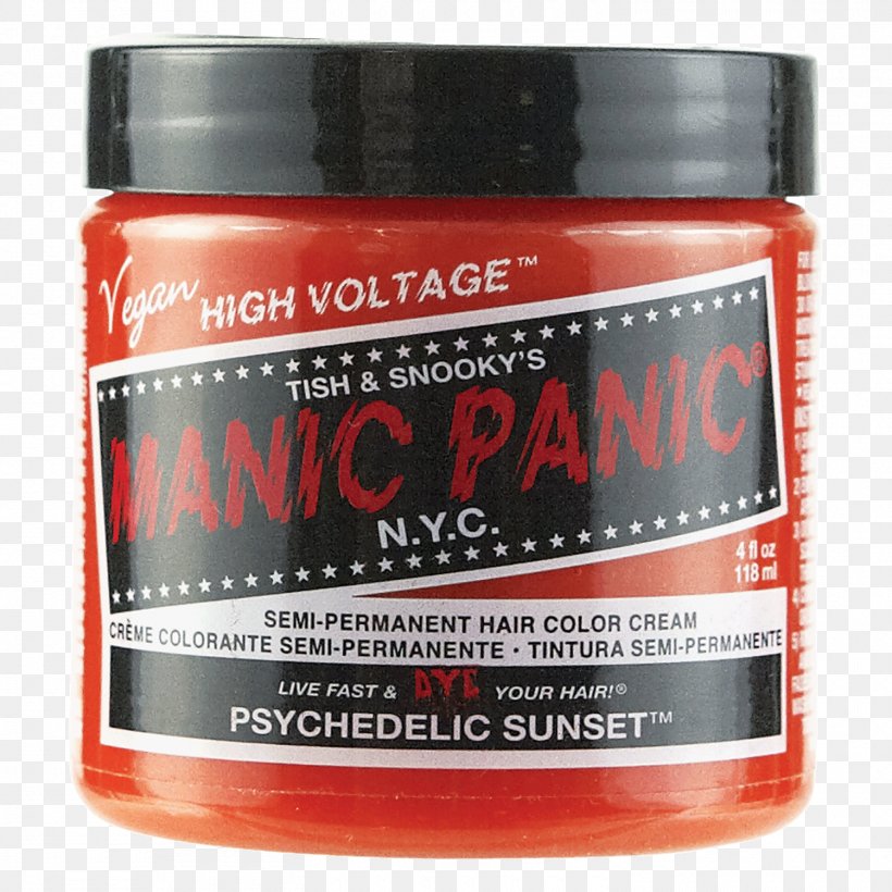Hair Coloring Manic Panic Human Hair Color, PNG, 1500x1500px, Hair Coloring, Bleach, Color, Cream, Dye Download Free