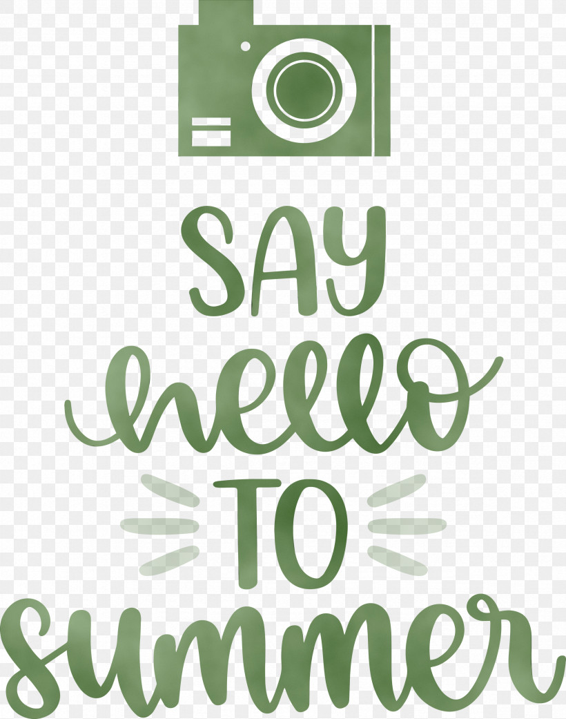 Logo Font Green Line Meter, PNG, 2363x3000px, Summer, Geometry, Green, Hello Summer, Line Download Free