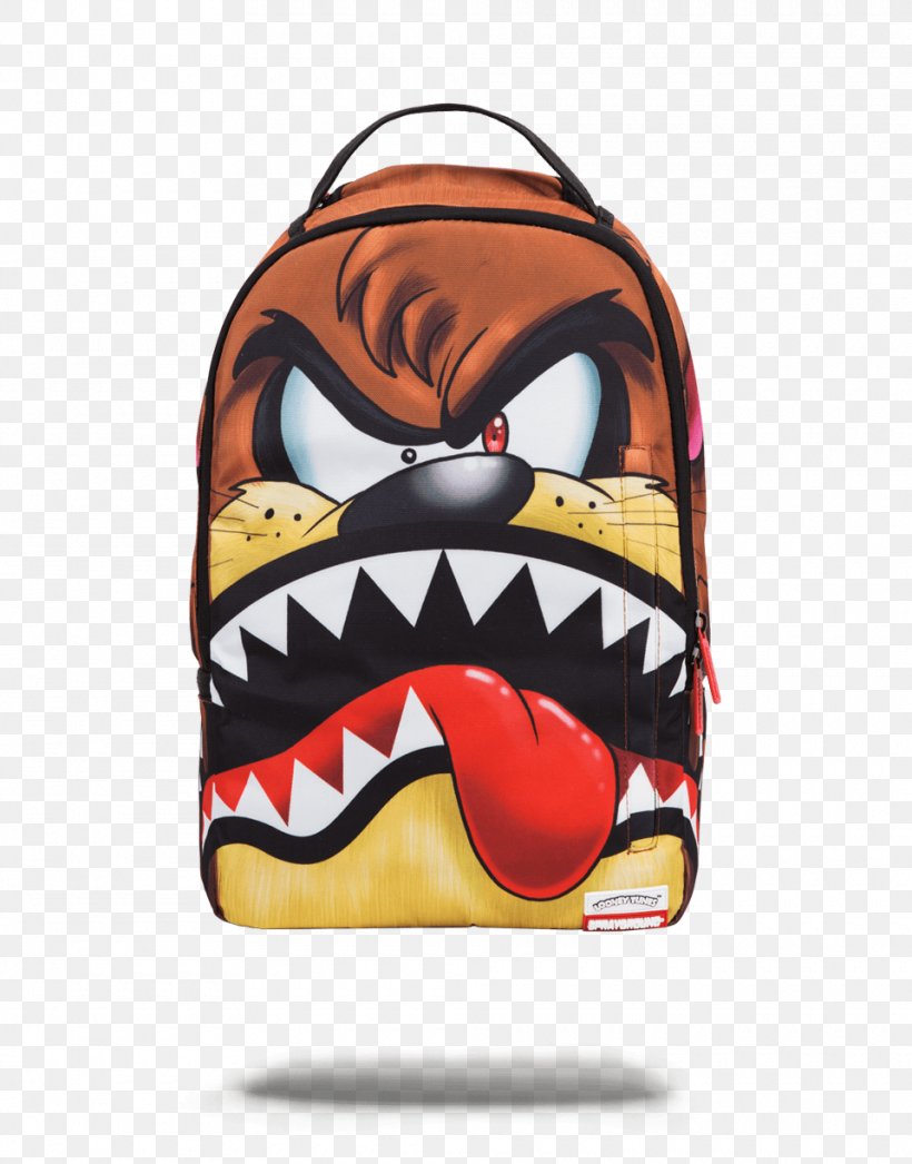 Tasmanian Devil Sprayground Backpack Bag Looney Tunes, PNG, 960x1225px, Tasmanian Devil, Backpack, Bag, Clothing, Looney Tunes Download Free