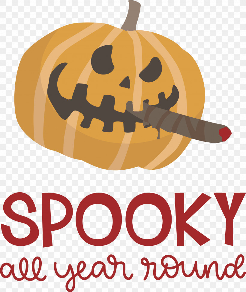 Spooky Halloween, PNG, 2530x3000px, Spooky, Fruit, Halloween, Logo, Meter Download Free