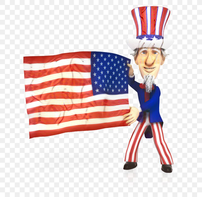 Flag Of The United States Figurine, PNG, 767x799px, Flag Of The United States, Cartoon, Costume Accessory, Costume Hat, Fictional Character Download Free