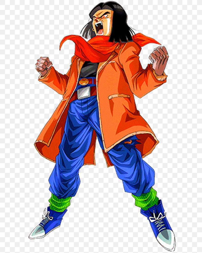 Goku Android 17 Dragon Ball Z Dokkan Battle Android 16 Super Saiya, PNG, 611x1024px, Goku, Action Figure, Android, Android 16, Android 17 Download Free