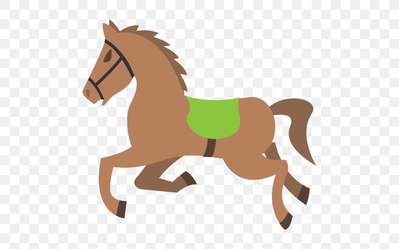 Horse Emoji Domain Sticker Text Messaging, PNG, 512x512px, Horse, Animal Figure, Apple Color Emoji, Bridle, Carnivoran Download Free