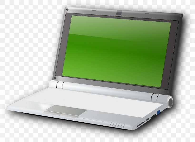 Laptop Netbook Personal Computer Clip Art, PNG, 2400x1756px, Laptop, Computer, Computer Monitor Accessory, Computer Monitors, Dell Inspiron Download Free