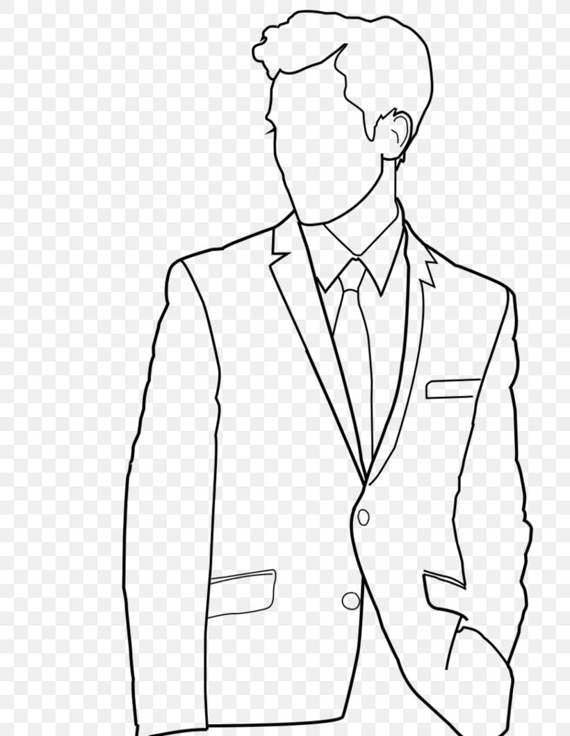 Line Art Drawing Suit Slenderman Tuxedo, PNG, 754x1059px, Line Art, Area, Arm, Art, Artwork Download Free