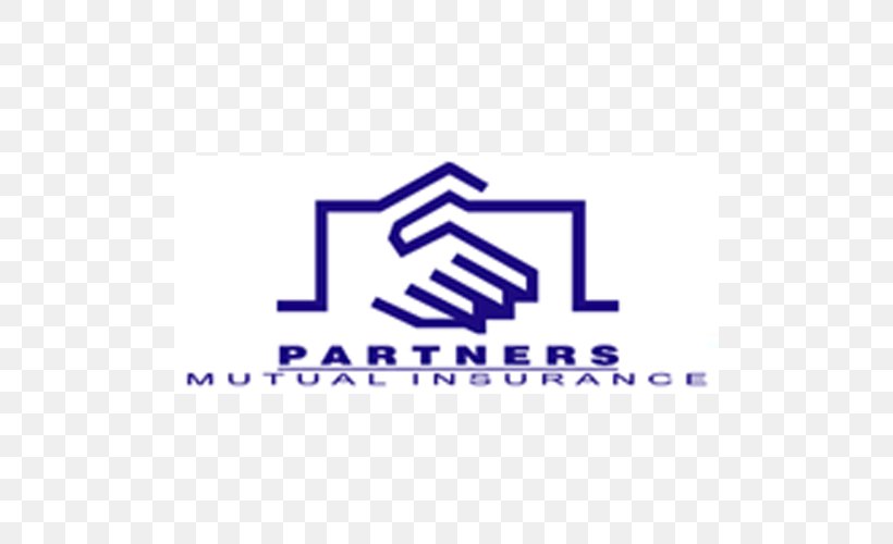 Logo Partners Mutual Insurance Company Brand Font Line, PNG, 500x500px, Logo, Area, Blue, Brand, Diagram Download Free