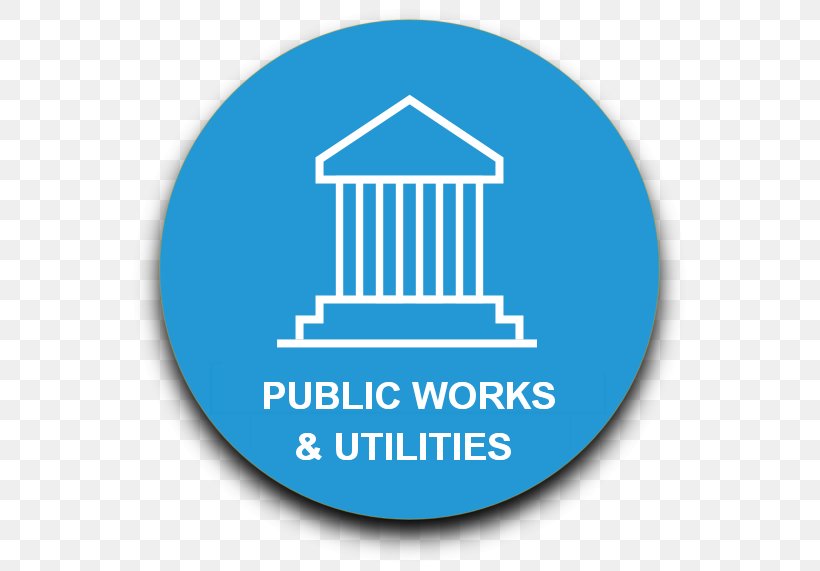 Public Utility Public Works Public Infrastructure Municipal Solid Waste, PNG, 571x571px, Public Utility, Area, Blue, Brand, Consolidated Financial Statement Download Free