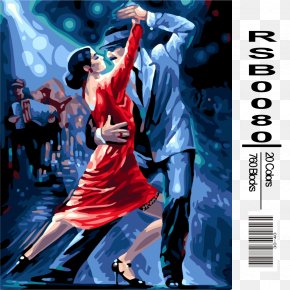 Dance - Tango Paint By Number Painting Oil Paint Dance PNG