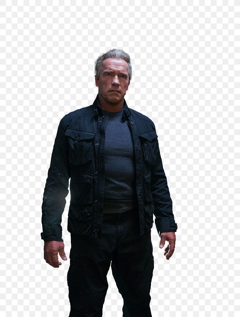 Arnold Schwarzenegger Terminator Genisys Jacket The Terminator, PNG, 649x1080px, Arnold Schwarzenegger, Clothing, Denim, Film, Jacket Download Free