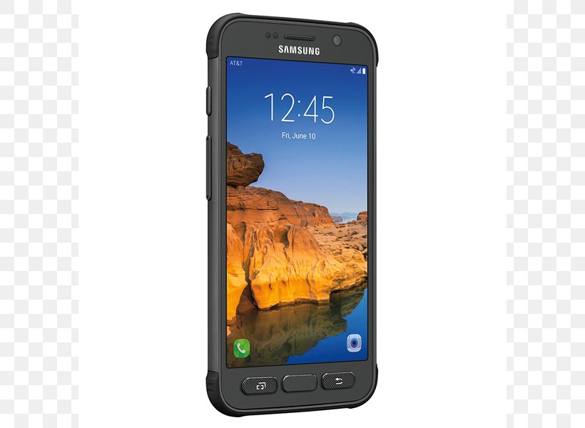 Samsung Galaxy S6 Active AT&T Smartphone Telephone, PNG, 800x600px, Samsung Galaxy S6 Active, Android, Att, Cellular Network, Communication Device Download Free