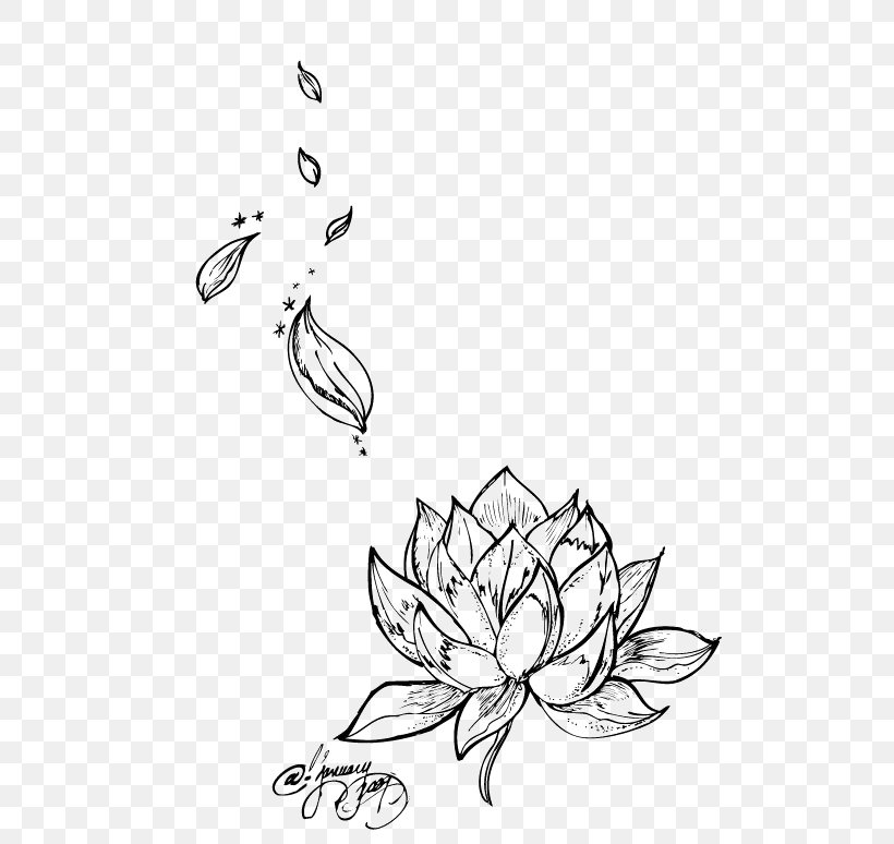 Egyptian Lotus Nelumbo Nucifera Tattoo Flower Drawing, PNG, 546x774px, Egyptian Lotus, Area, Art, Artwork, Birth Flower Download Free