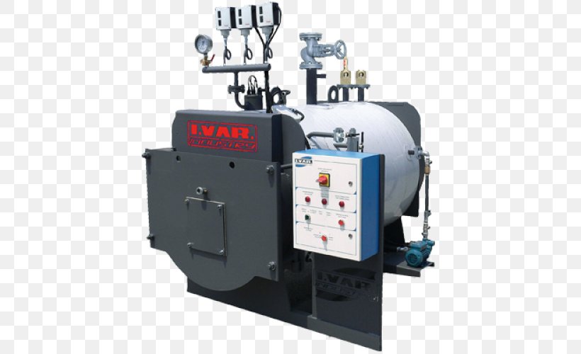 I.Var. Industry S.R.L. Boiler Pressure Steam Generator, PNG, 500x500px, Boiler, Combustion, Heat, Industry, Machine Download Free