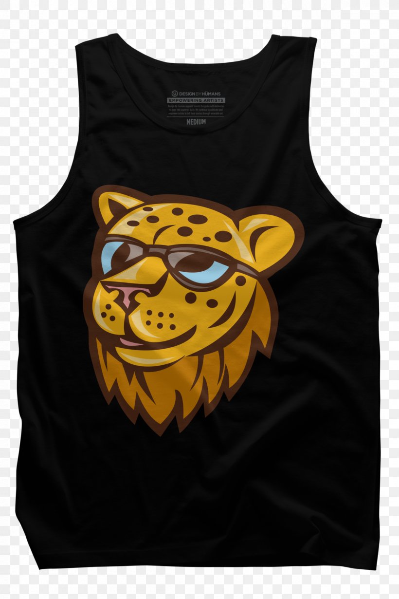 T-shirt Sleeveless Shirt Clothing Outerwear Gilets, PNG, 1200x1800px, Tshirt, Animal, Big Cat, Big Cats, Black Download Free