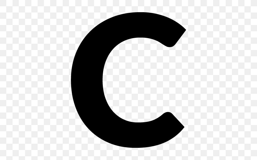 Brought To You By The Letter C Brought To You By The Letter C Alphabet Clip Art, PNG, 512x512px, Letter, Alphabet, Black, Black And White, C Dynamic Memory Allocation Download Free