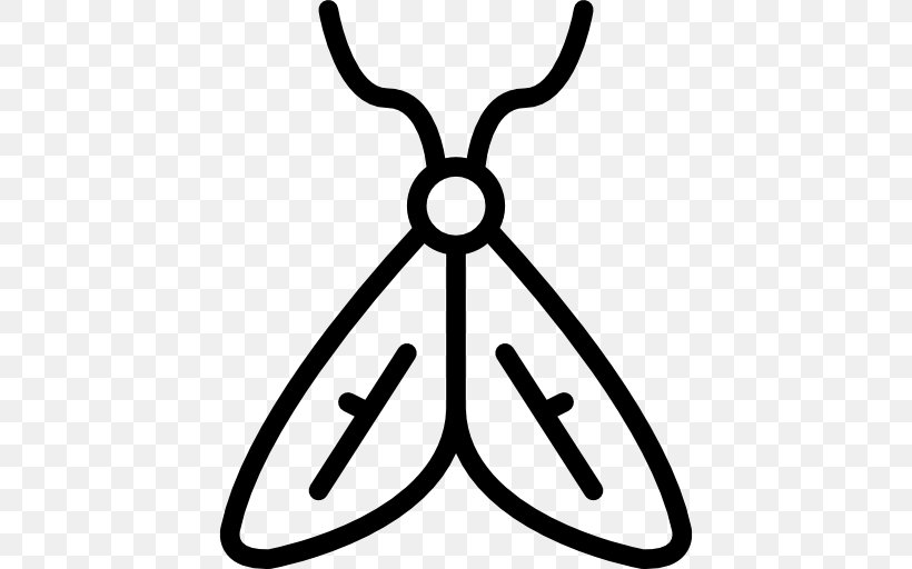 Moth Clip Art, PNG, 512x512px, Moth, Black And White, Butterfly, Iconscout, Insect Download Free