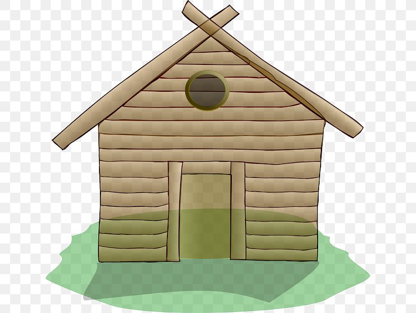 House Log Cabin Clip Art, PNG, 640x617px, House, Building, Facade, Home, Hut Download Free