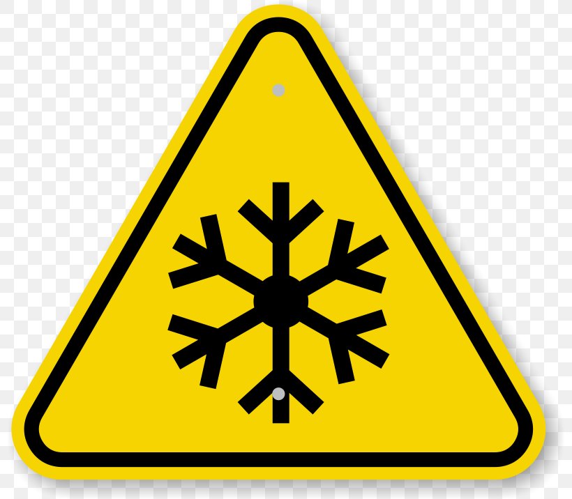 Ice Warning Sign Snow Symbol, PNG, 800x716px, Ice, Accident, Area, Number, Safety Download Free