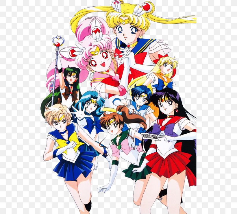 Sailor Moon Chibiusa Sailor Mercury Sailor Venus Sailor Neptune, PNG, 540x740px, Watercolor, Cartoon, Flower, Frame, Heart Download Free