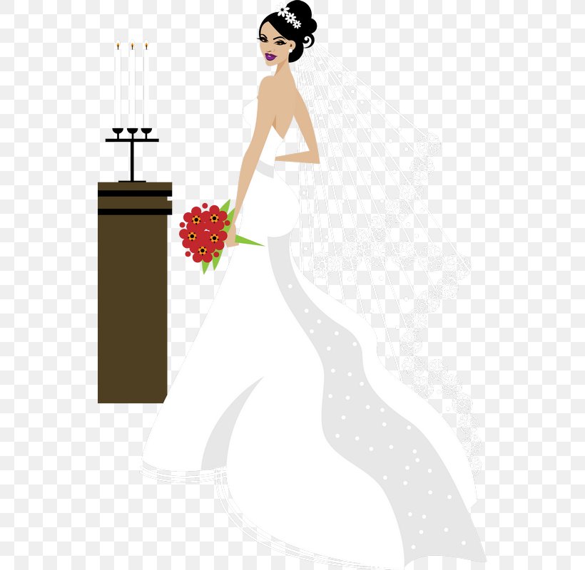 Wedding Invitation Bride Illustration, PNG, 546x800px, Watercolor, Cartoon, Flower, Frame, Heart Download Free