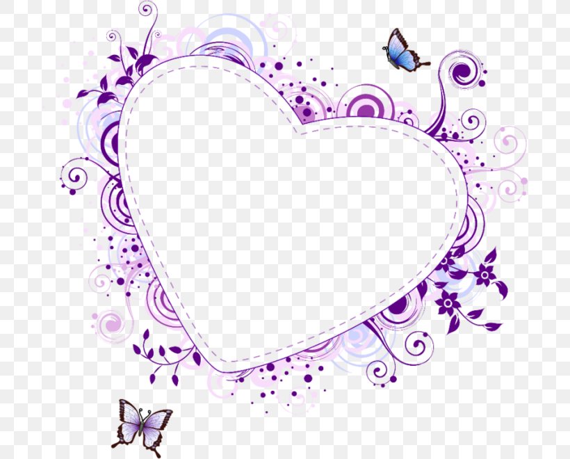 Borders And Frames Picture Frames Clip Art Image, PNG, 700x660px, Watercolor, Cartoon, Flower, Frame, Heart Download Free