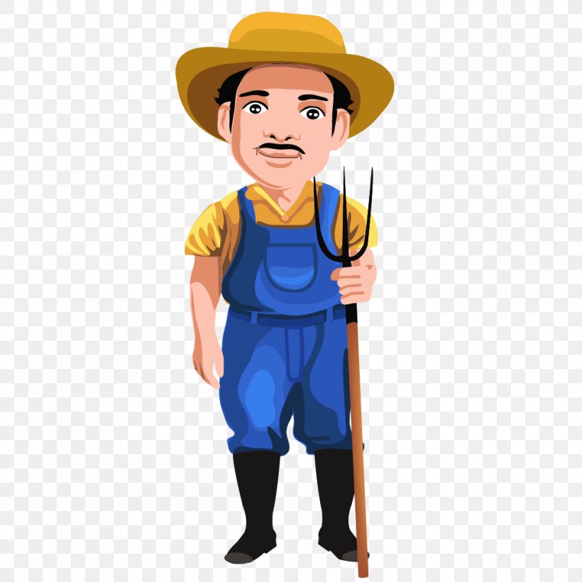 Clip Art Vector Graphics Farmer Agriculture, PNG, 1000x1000px, Farmer, Agriculture, Boy, Cartoon, Clothing Download Free