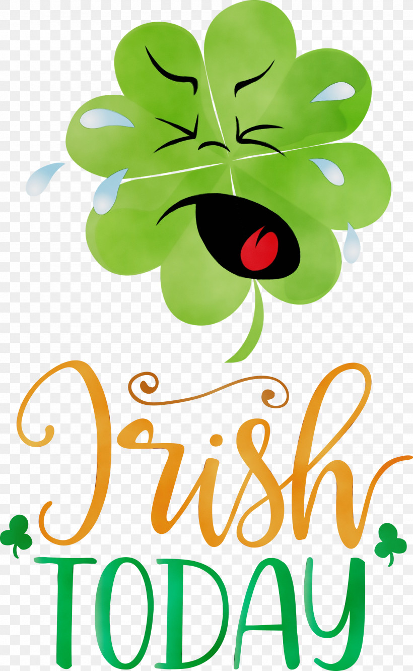 Floral Design, PNG, 1847x3000px, St Patricks Day, Floral Design, Fruit, Green, Leaf Download Free