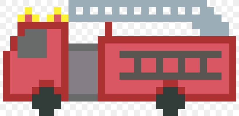 Pixel Art Fire Engine Clip Art, PNG, 800x400px, Pixel Art, Area, Art, Brand, Diagram Download Free