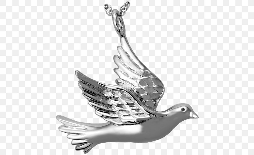 Charms & Pendants Jewellery Necklace Urn Cremation, PNG, 500x500px, Charms Pendants, Assieraad, Beak, Bestattungsurne, Bird Download Free